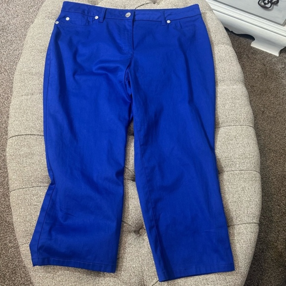 Peter Nygard Cropped Pants - Picture 2 of 16